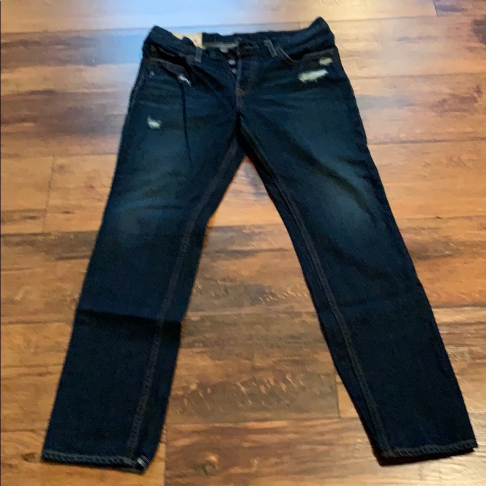 Guys’ Dark Wash Hollister Jeans
